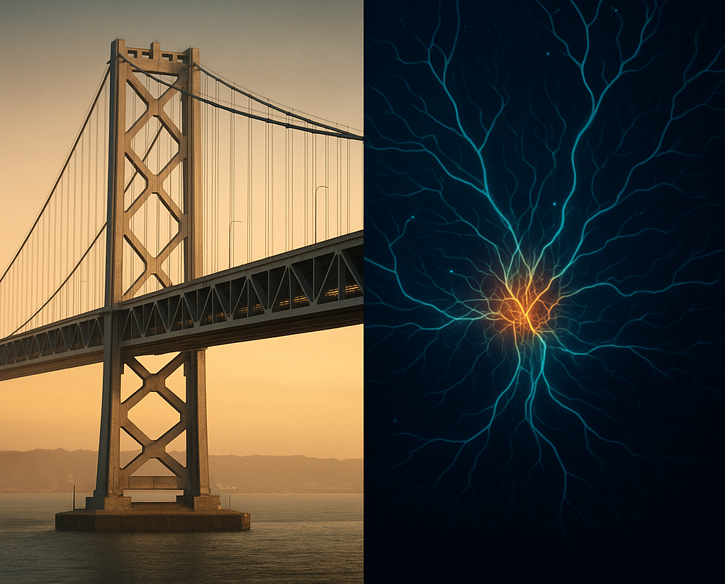 Bridge and living organism